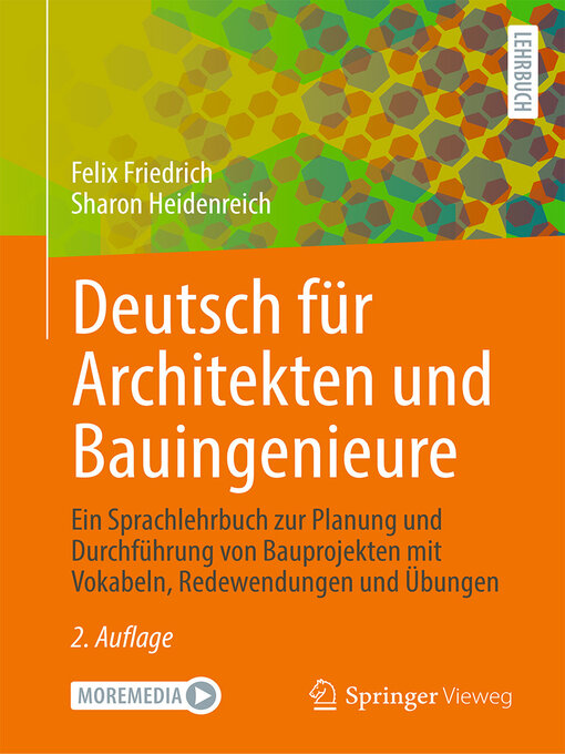Title details for Deutsch für Architekten und Bauingenieure by Felix Friedrich - Available